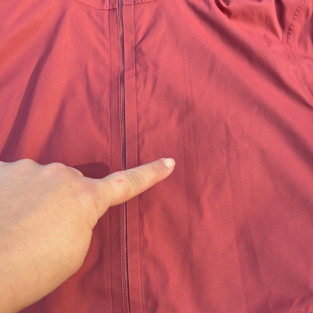Jacket imperfections